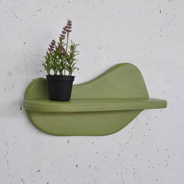 Hanah Home Meh224 Estantería de Pared Verde Claro